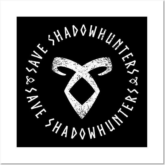 Save Shadowhunters: angelic rune Wall Art by hyperactive